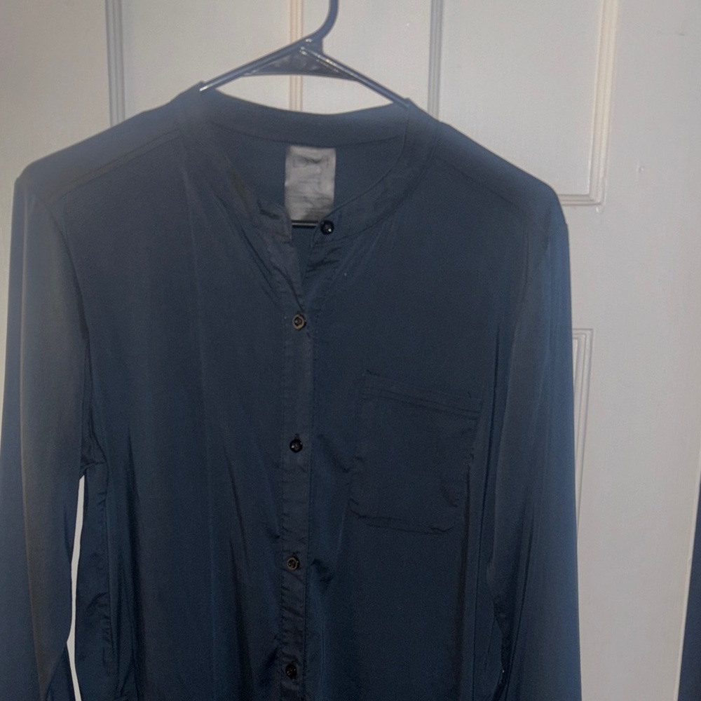 DYI Men's Dark Blue Dress Shirt